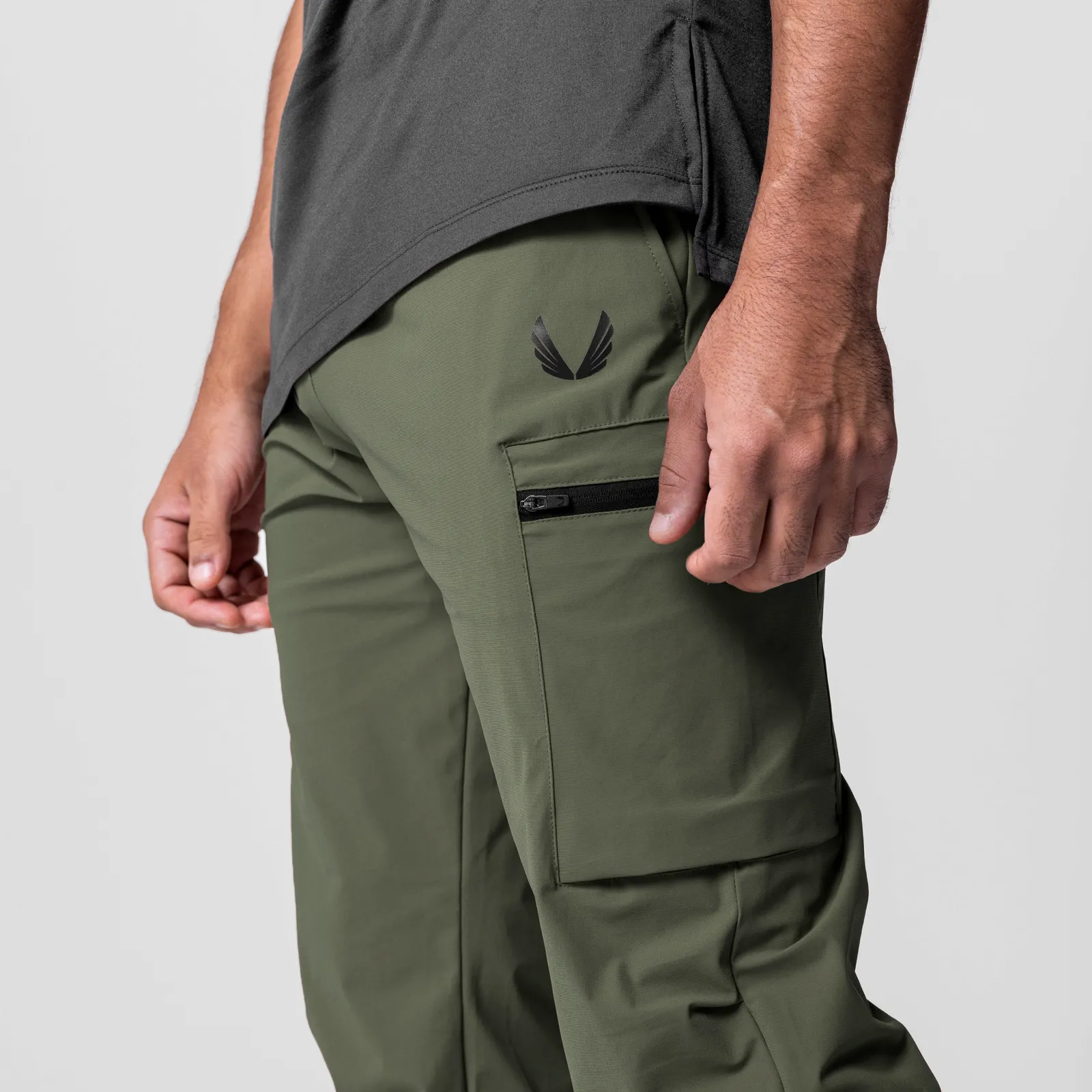 0656. Tetra-Lite® Standard Zip Jogger - Olive