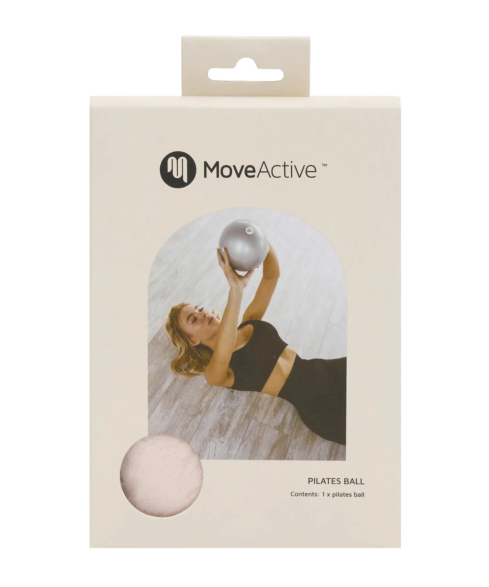 20-22cm Pilates Ball - Soft Pink