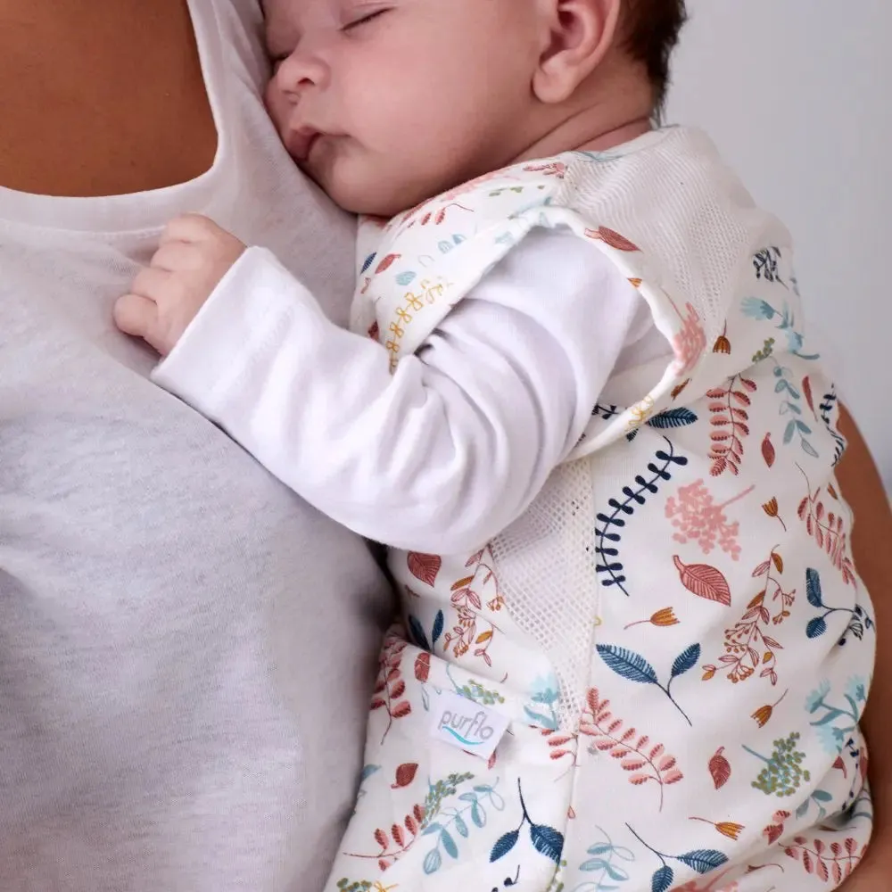 2.5 Tog Swaddle to Sleep Bag - Botanical