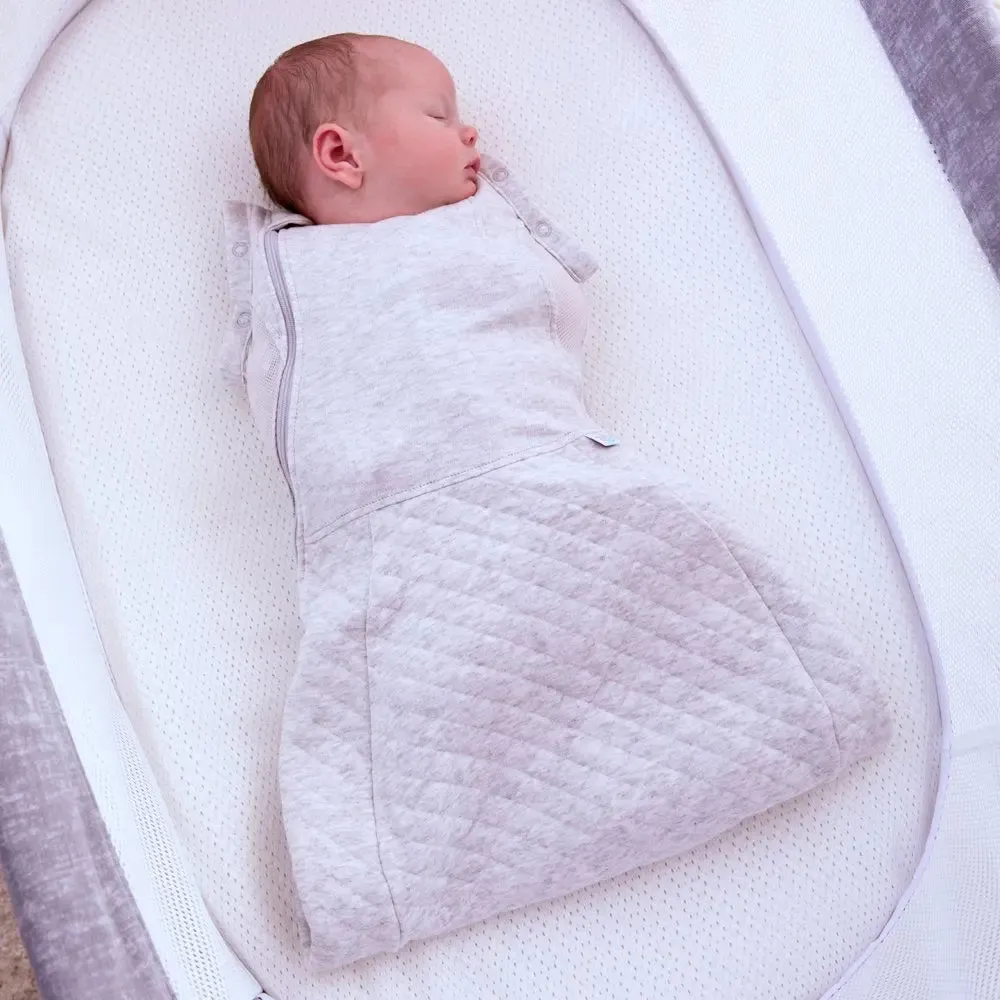 2.5 Tog Swaddle to Sleep Bag - Minimal Grey