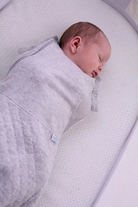 2.5 Tog Swaddle to Sleep Bag - Minimal Grey