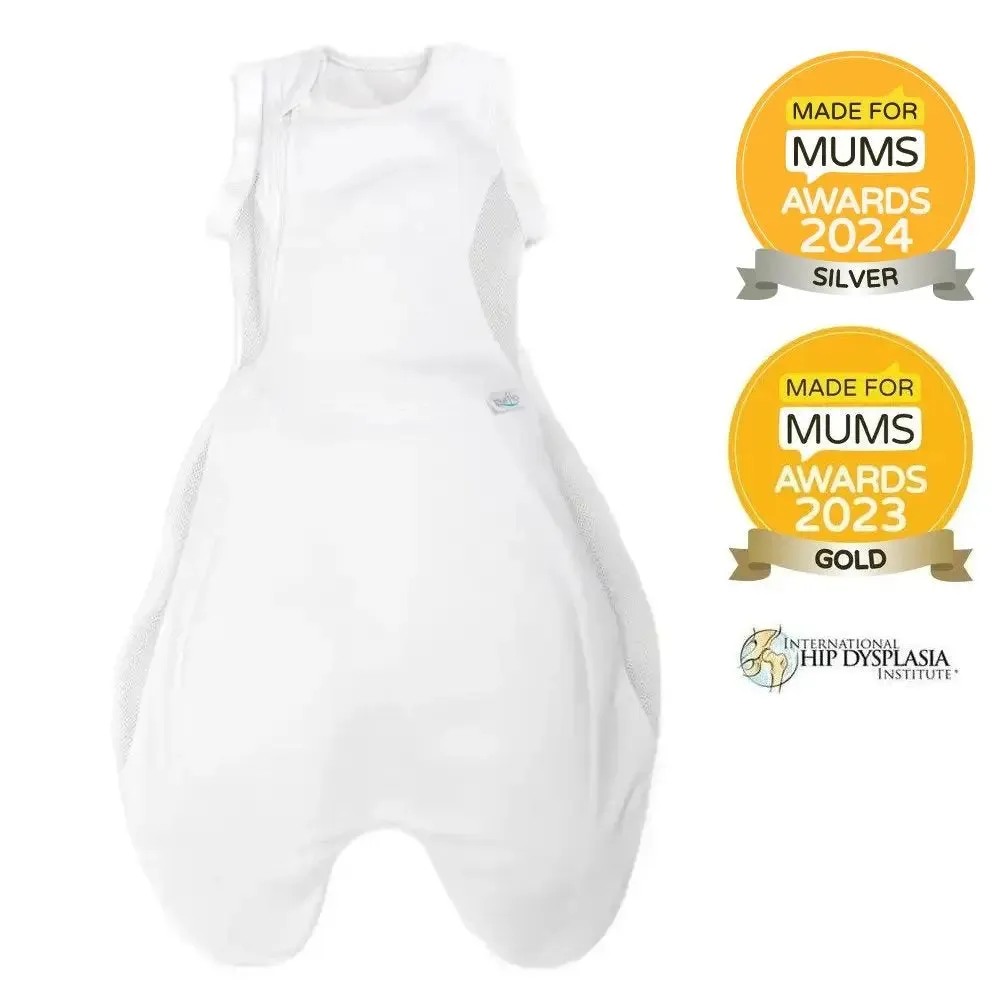 2.5 Tog Swaddle to Sleep Bag - Soft White