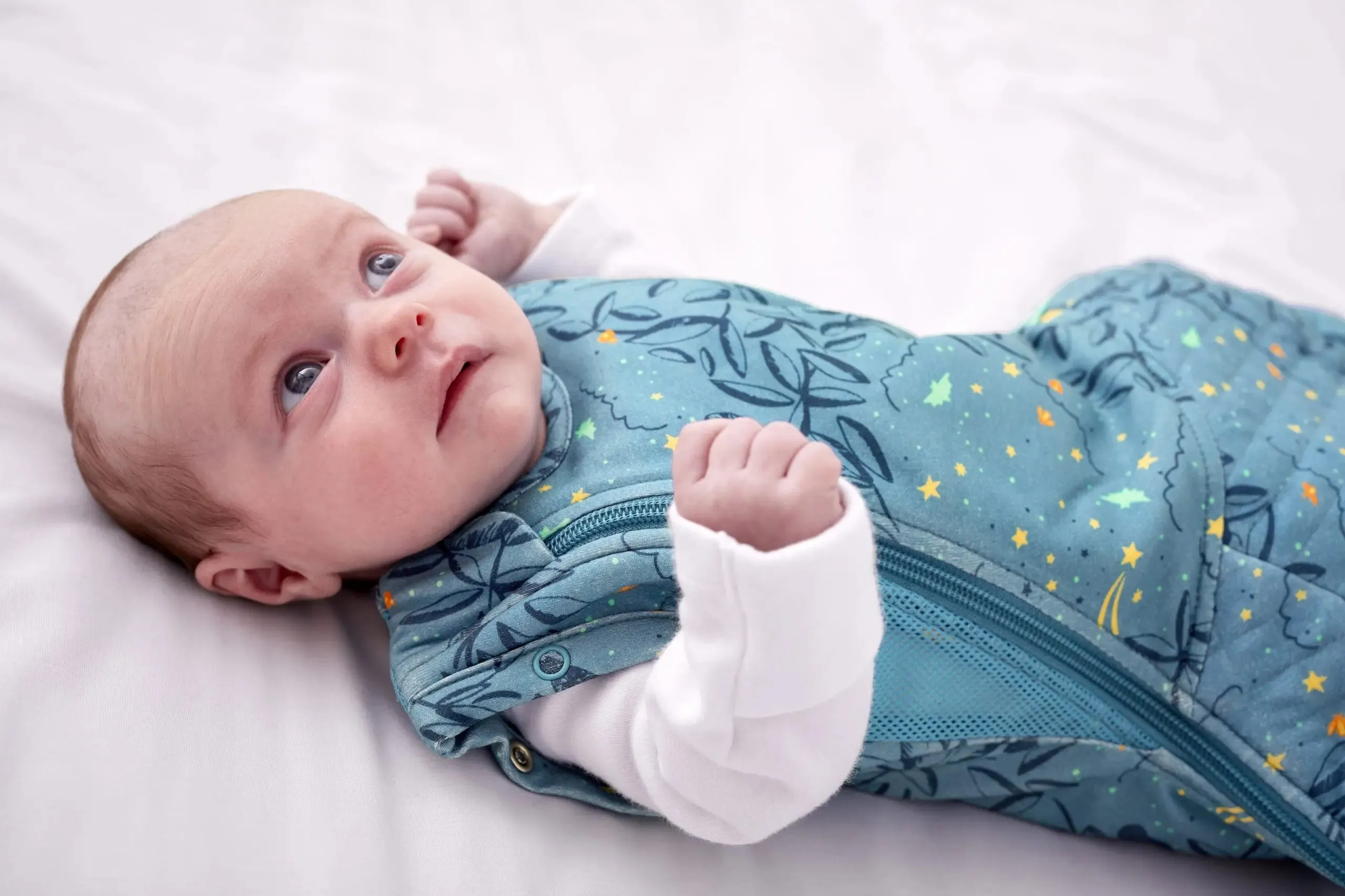 2.5 Tog Swaddle to Sleep Bag - Stargazer