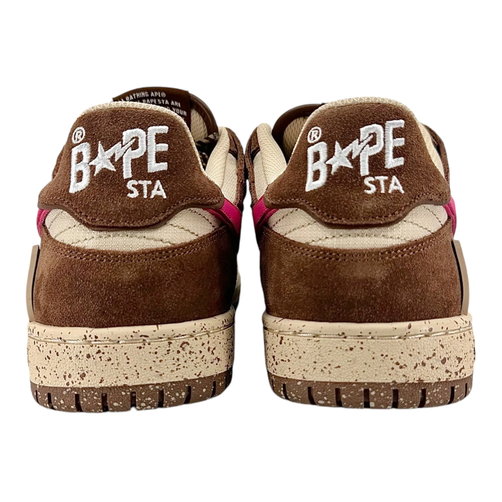 A Bathing Ape Bape SK8 Sta #6 Brown Pink