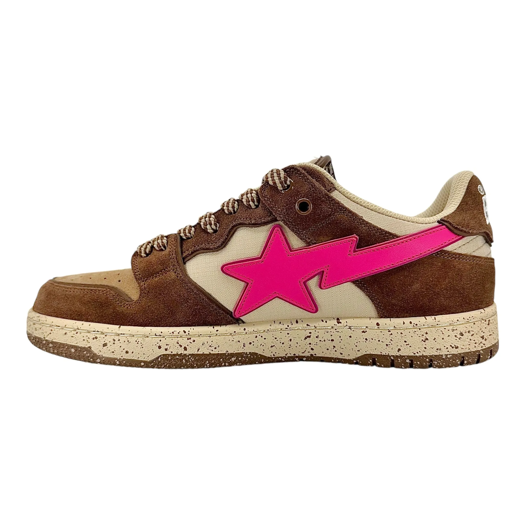 A Bathing Ape Bape SK8 Sta #6 Brown Pink