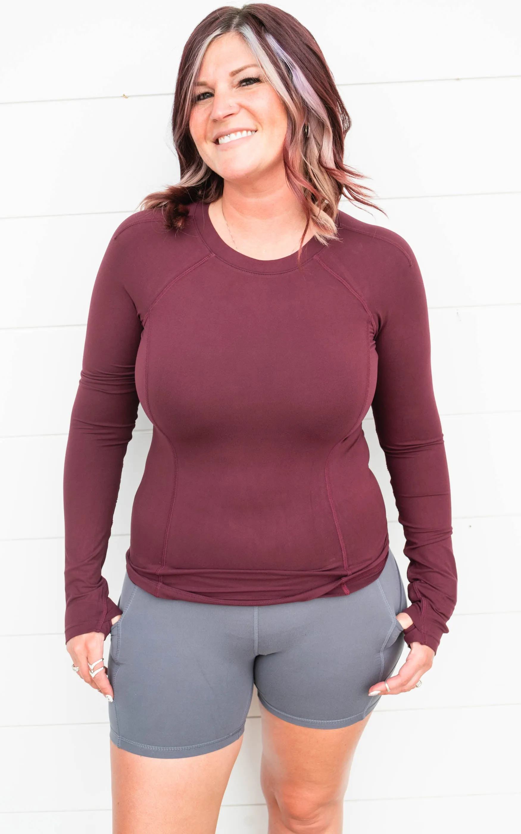 Active Long Sleeve Top - Rae Mode - Final Sale*