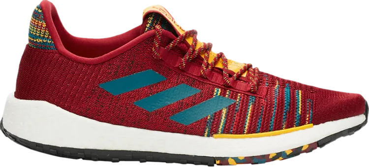 Adidas Missoni x PulseBoost HD 'Core Burgundy' Sneakers, Multicolor