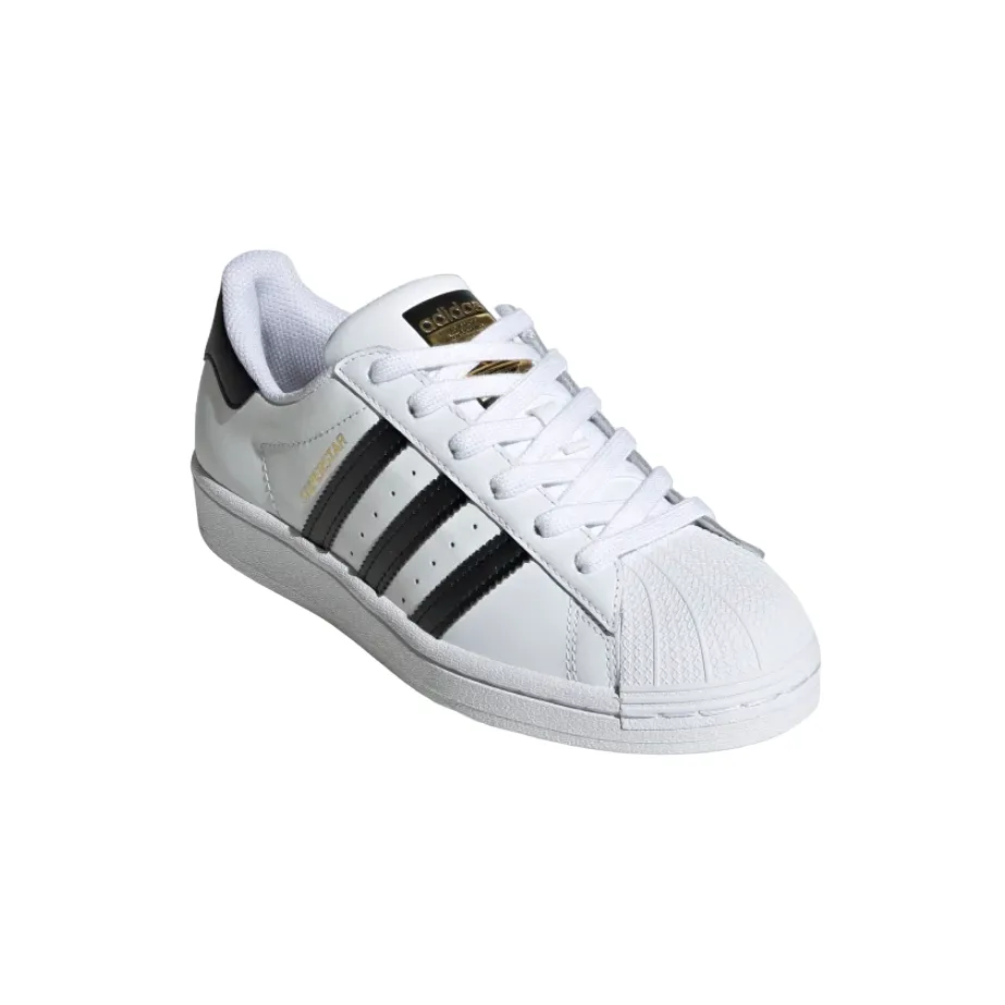 Adidas Originals scarpa sneakers da ragazzi Superstar FU7712 bianco-nero