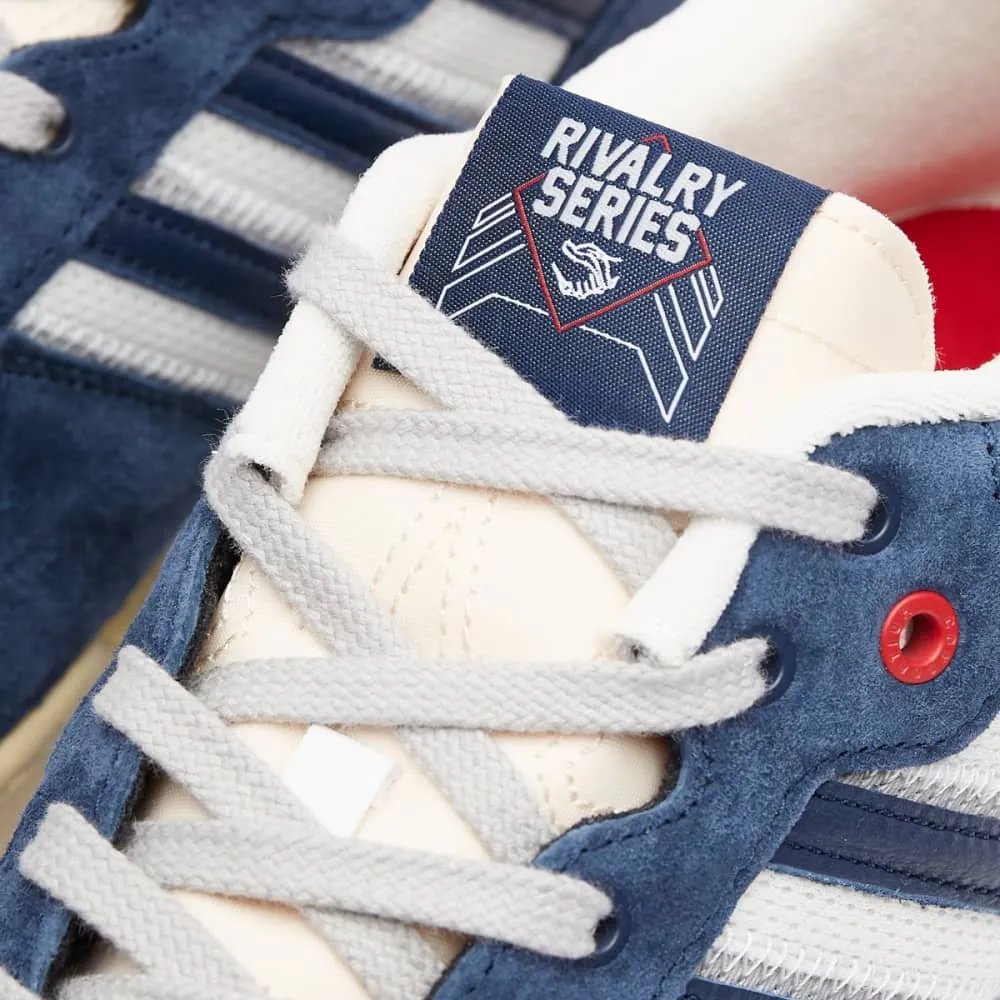 Adidas Rivalry Low Extra Butter sneakers, blue/white