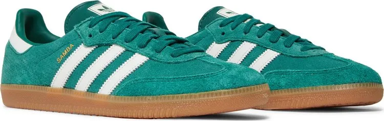 Adidas Samba OG 'Collegiate Green Gum' sneakers, green