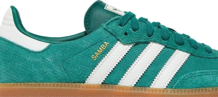 Adidas Samba OG 'Collegiate Green Gum' sneakers, green