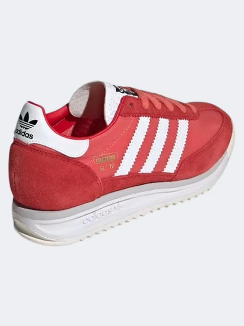 Adidas Sl 72 Gs-Girls Originals Shoes Scarlet/White