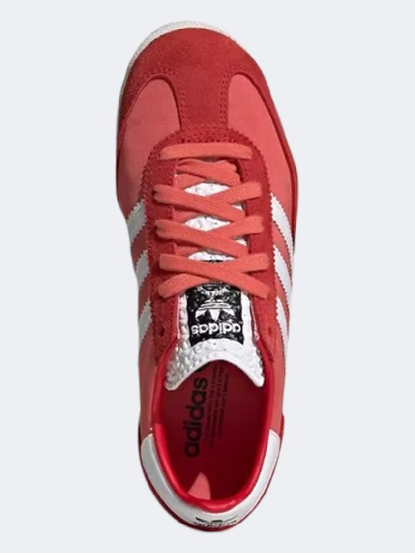 Adidas Sl 72 Gs-Girls Originals Shoes Scarlet/White