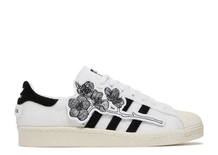 Adidas SNEAKERSNSTUFF X SUPERSTAR 80S 'KINENBI' sneakers, white