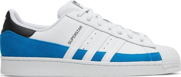 Adidas Superstar 'Bright Blue White' sneakers, blue