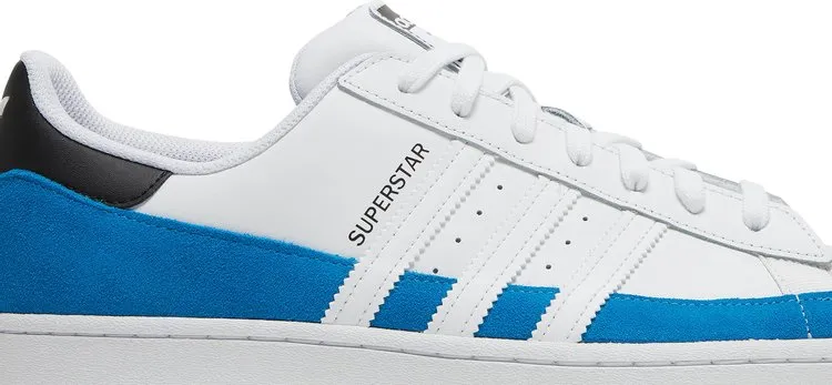 Adidas Superstar 'Bright Blue White' sneakers, blue