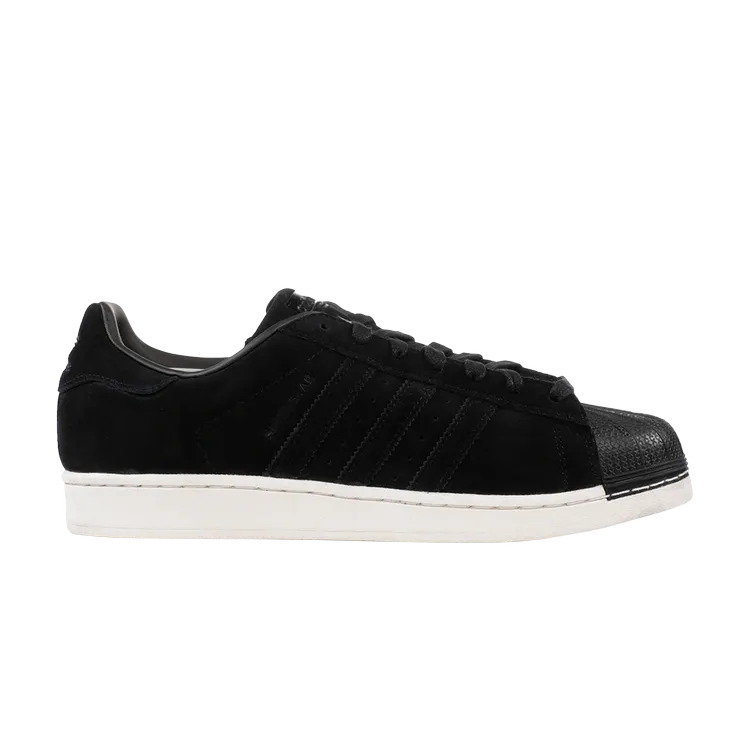 Adidas Superstar 'Core Black' sneakers, black