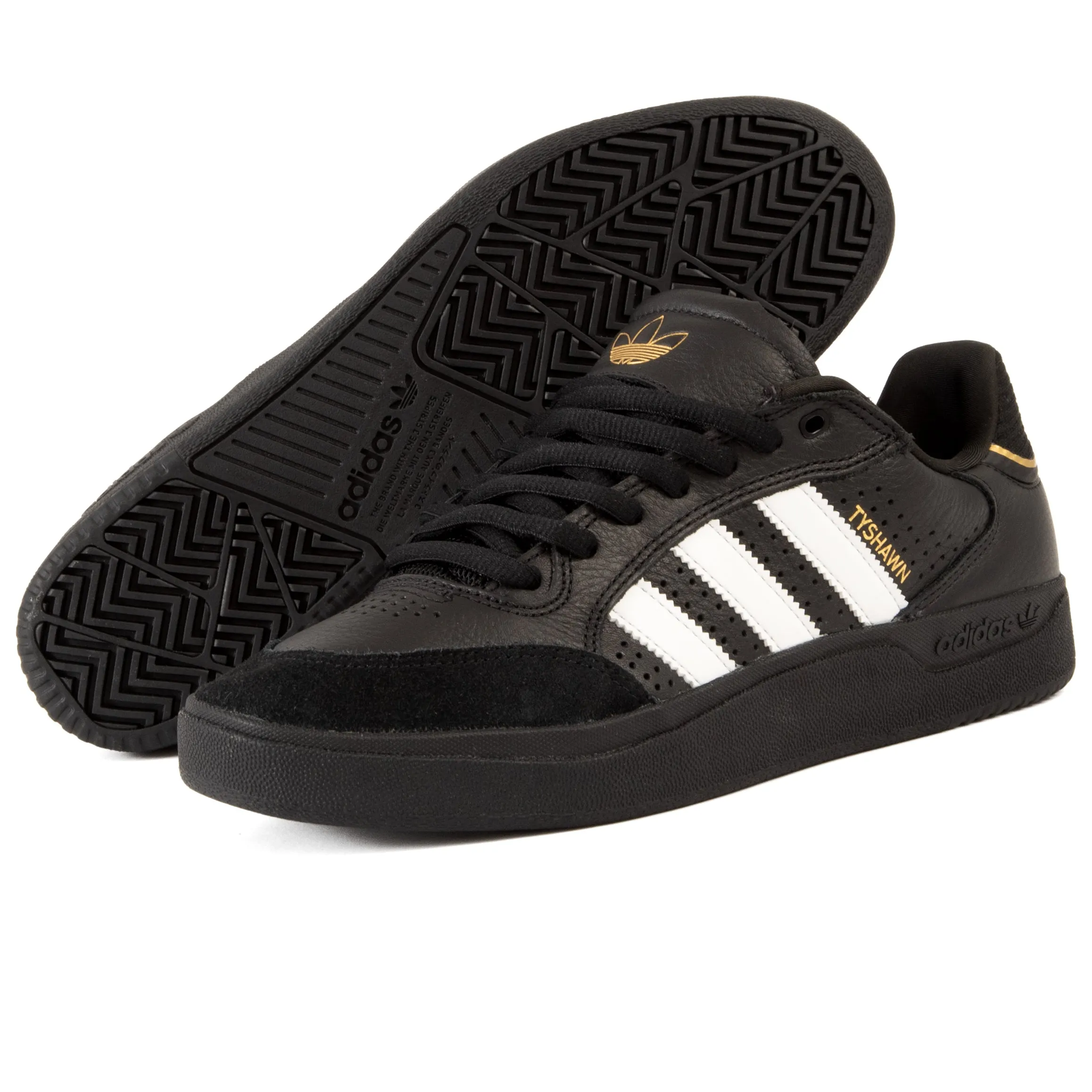 Adidas - Tyshawn Low (Core Black/Flat White/Gold Metallic)