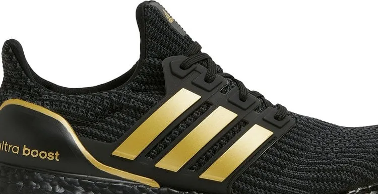 Adidas UltraBoost 4.0 DNA 'Black Matte Gold' sneakers, black