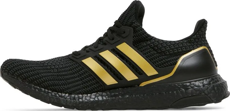 Adidas UltraBoost 4.0 DNA 'Black Matte Gold' sneakers, black