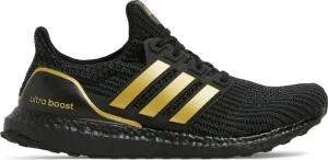 Adidas UltraBoost 4.0 DNA 'Black Matte Gold' sneakers, black