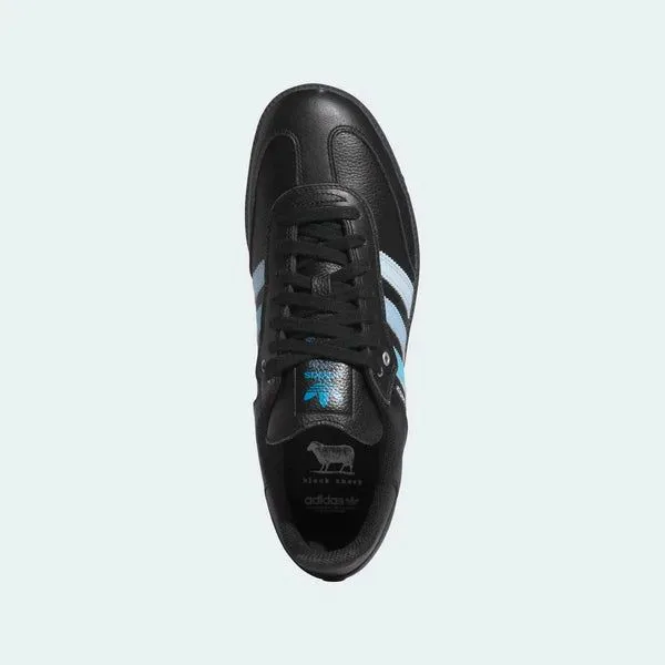 Adidas x Charlotte FC x Black Sheep Samba ADV Core Black - Footwear White - Clear Blue