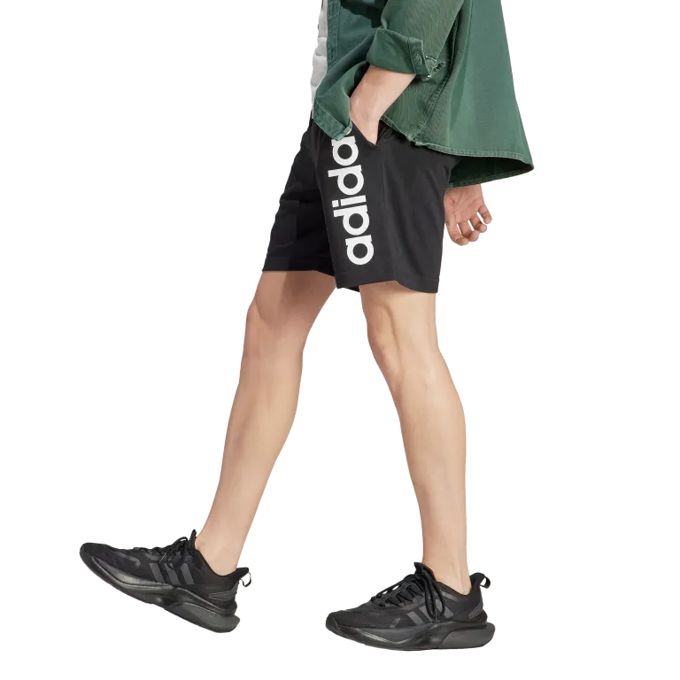 AEROREADY Essentials Single Jersey Linear Logo Shorts