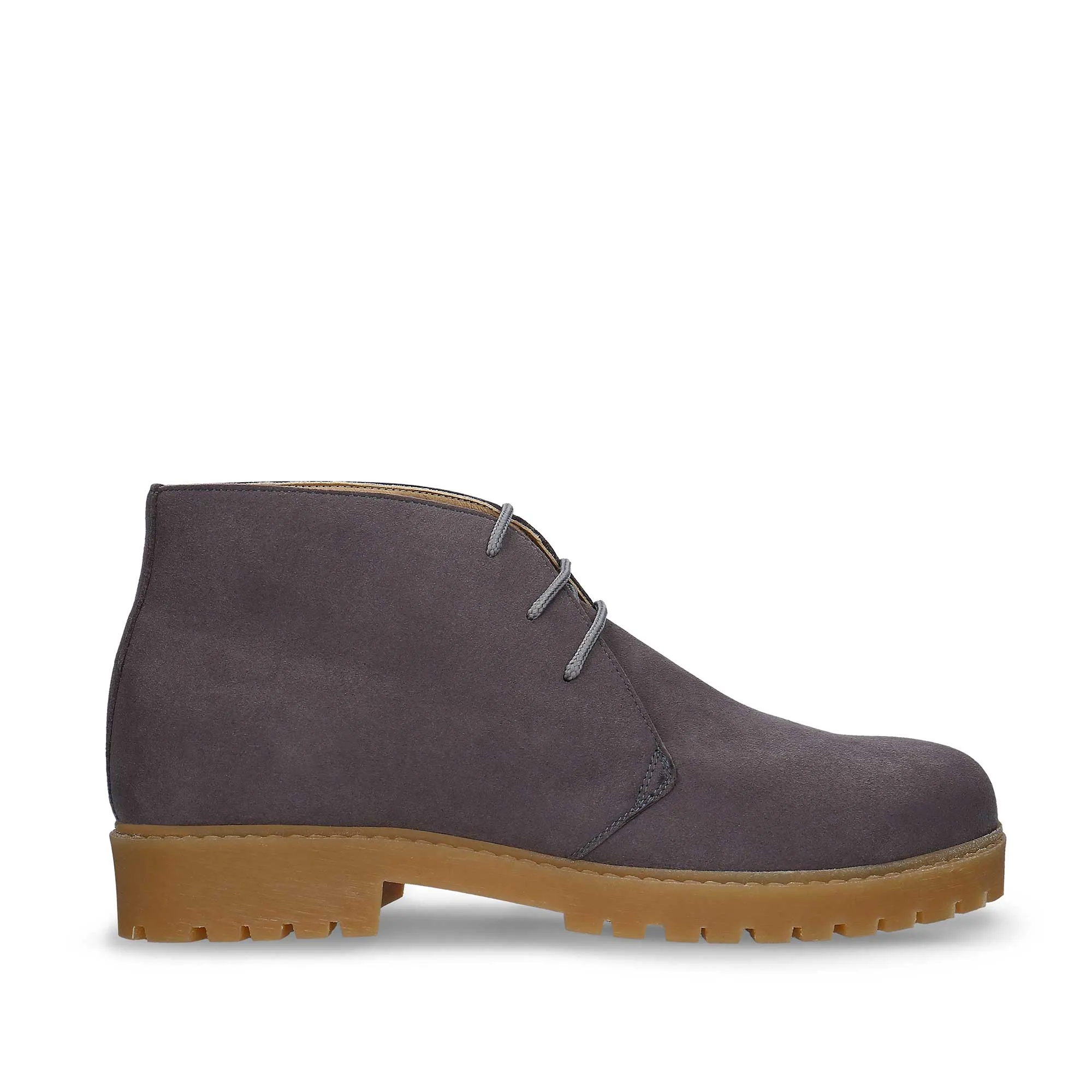 Agus Grey Vegan Ankle Desert Boots