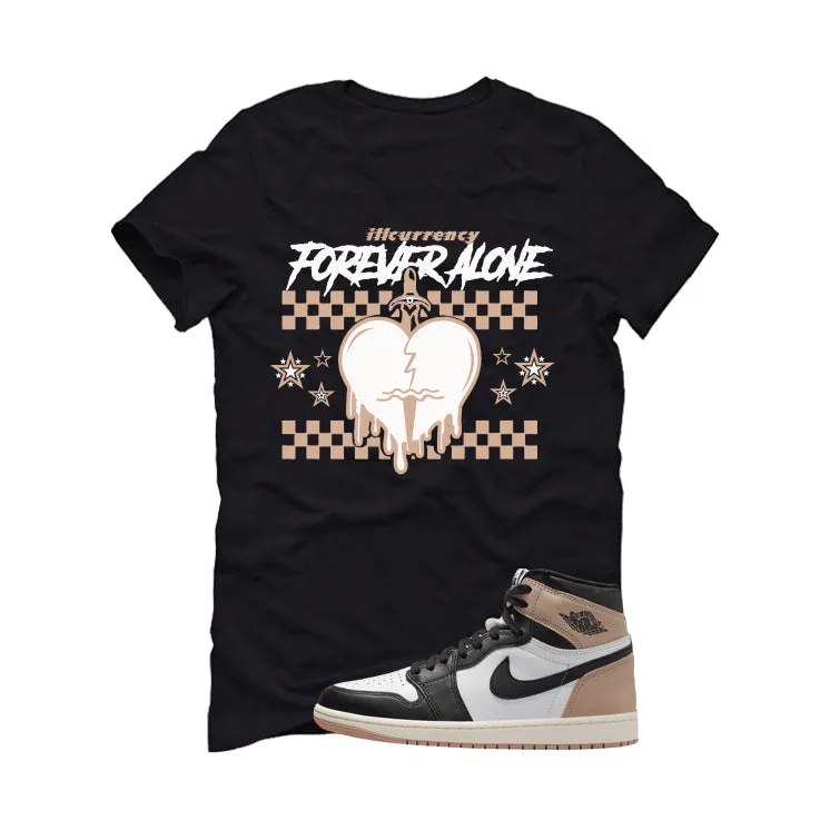 Air Jordan 1 High OG Latte Black T-Shirt (Forever Alone)| illcurrency