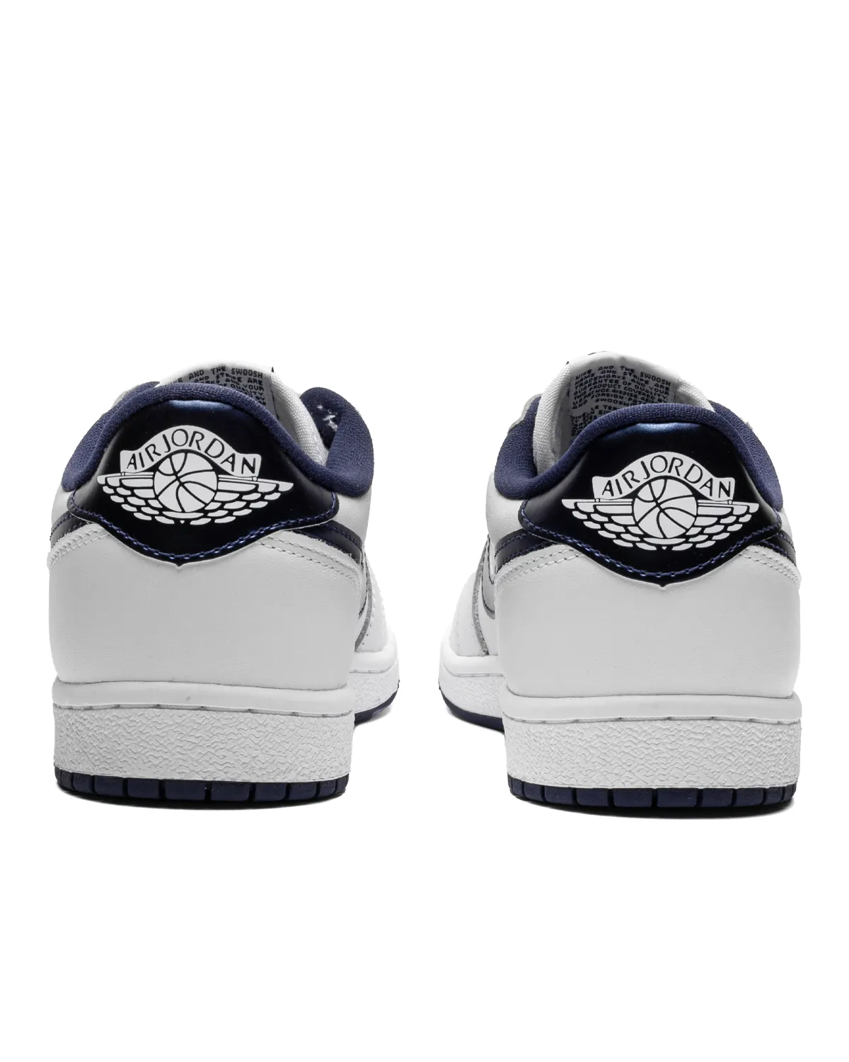 Air Jordan 1 Low '85 White/Metallic Navy