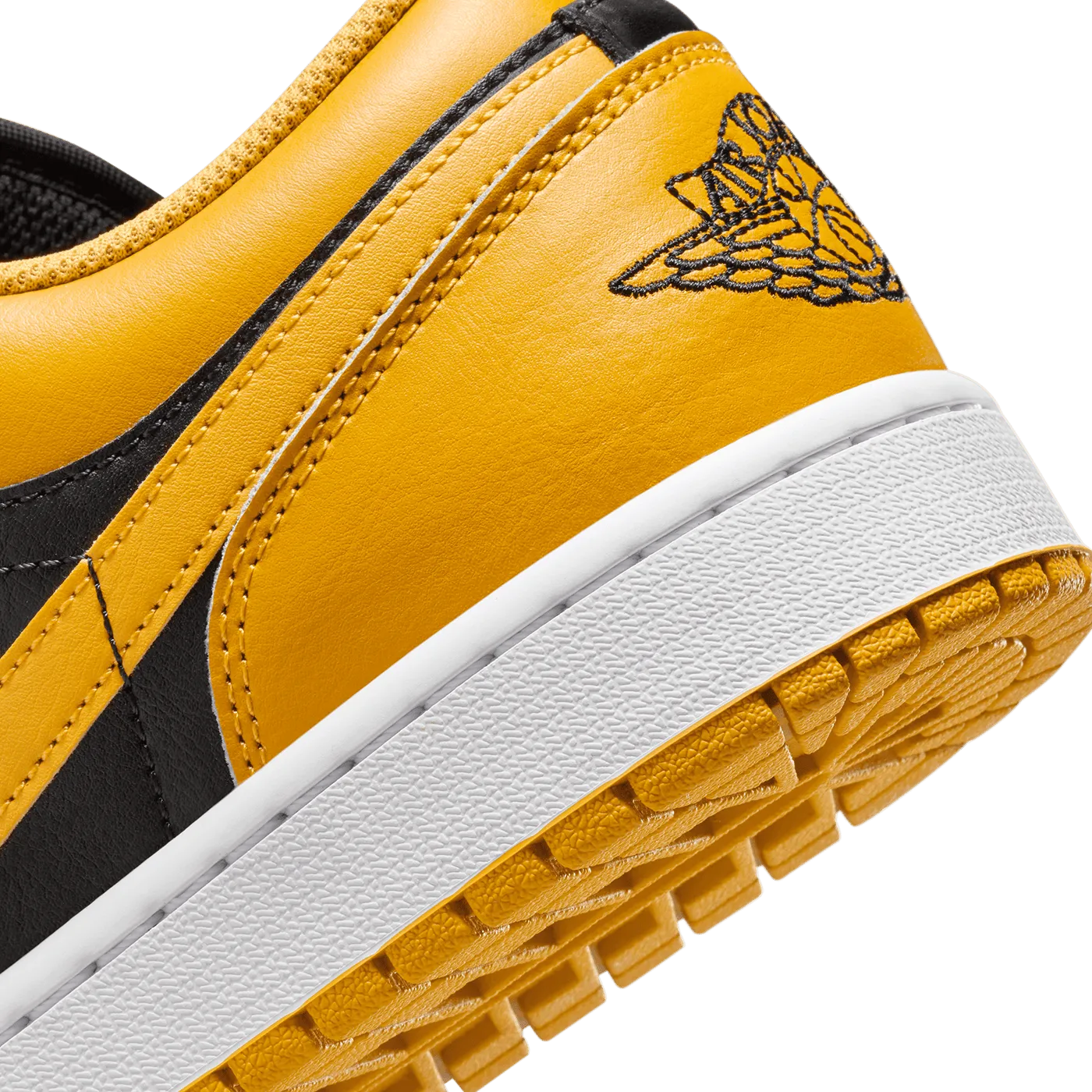 Air Jordan 1 Low 'Black and Yellow Ochre'