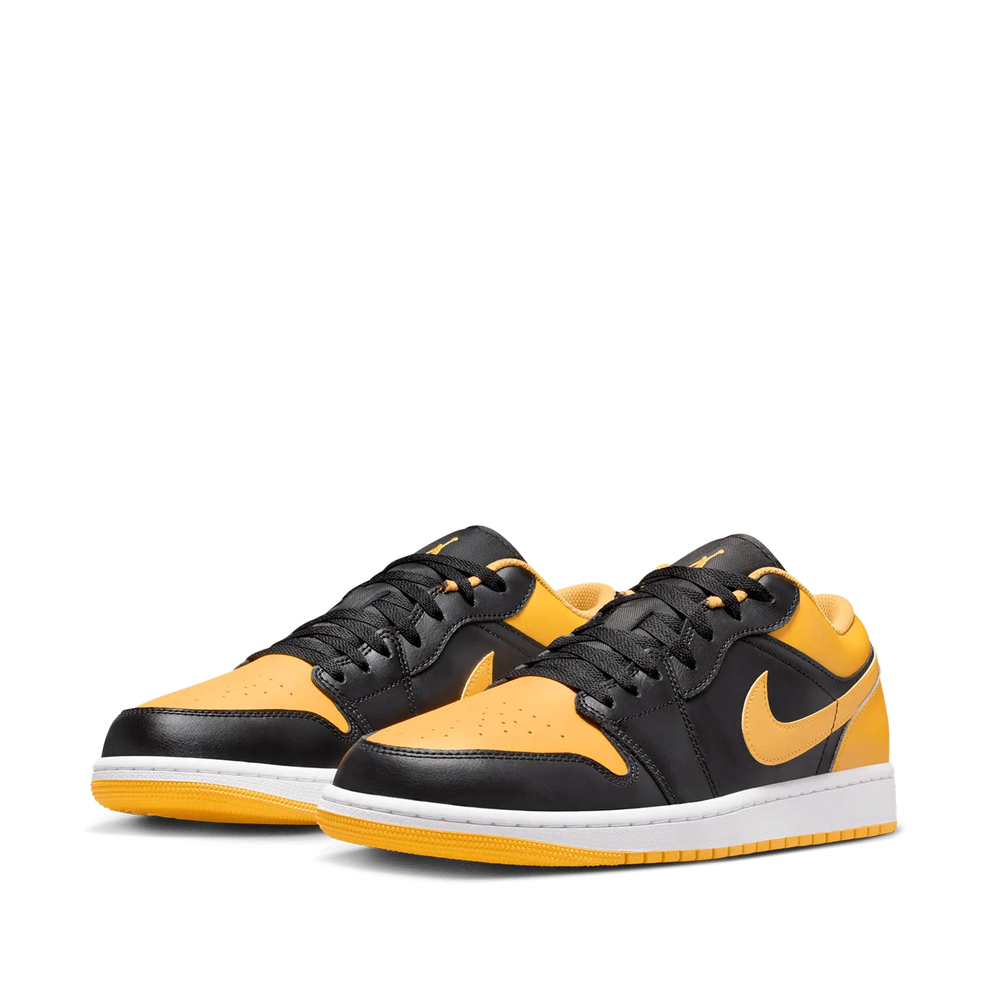 Air Jordan 1 Low 'Black and Yellow Ochre'