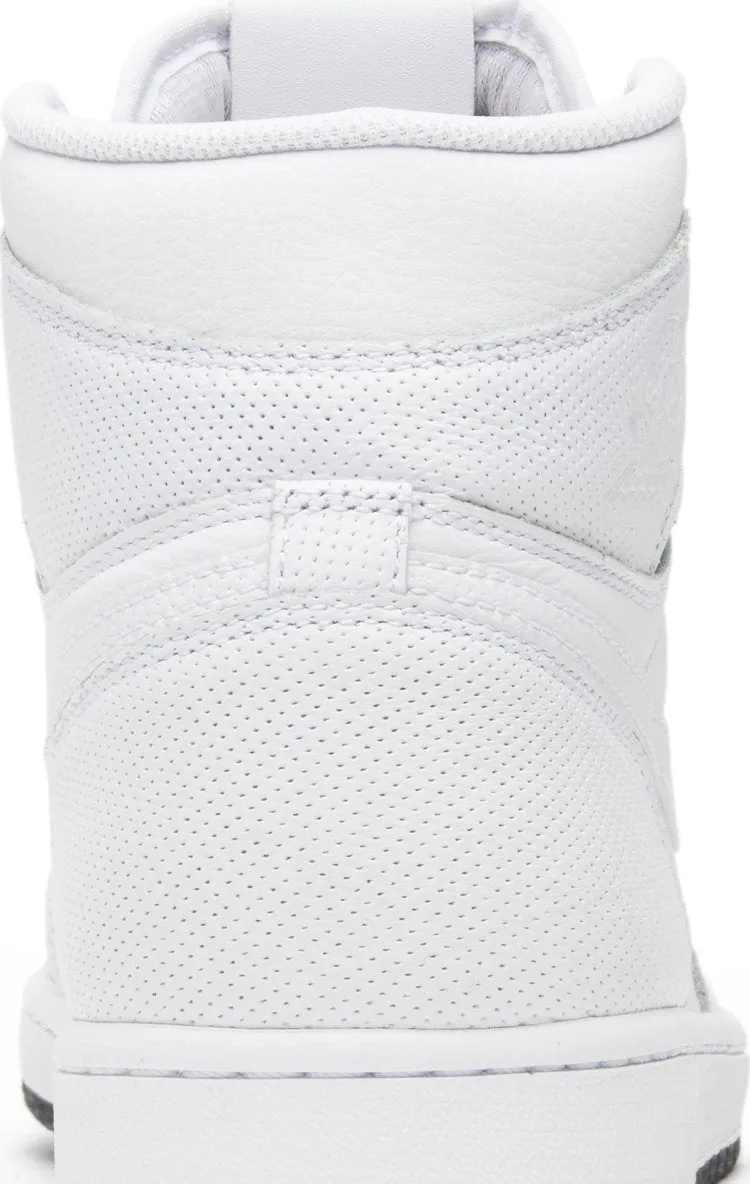 Air Jordan 1 Retro High OG White Perforated sneakers, white