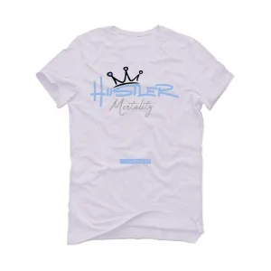 Air Jordan 4 UNC White T-Shirt (Hustler Mentality)