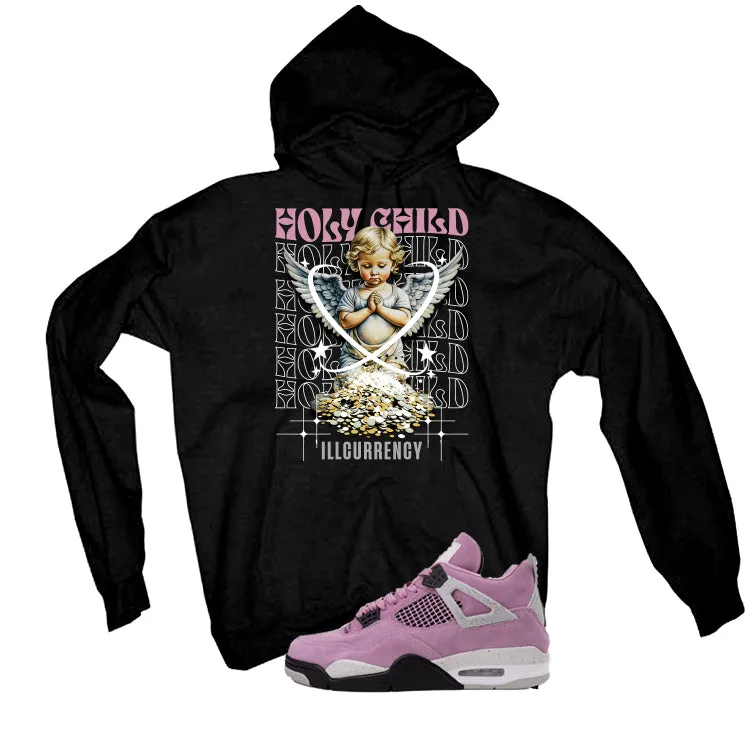 Air Jordan 4 WMNS Orchid Black T-Shirt (Holy Child)| illcurrency