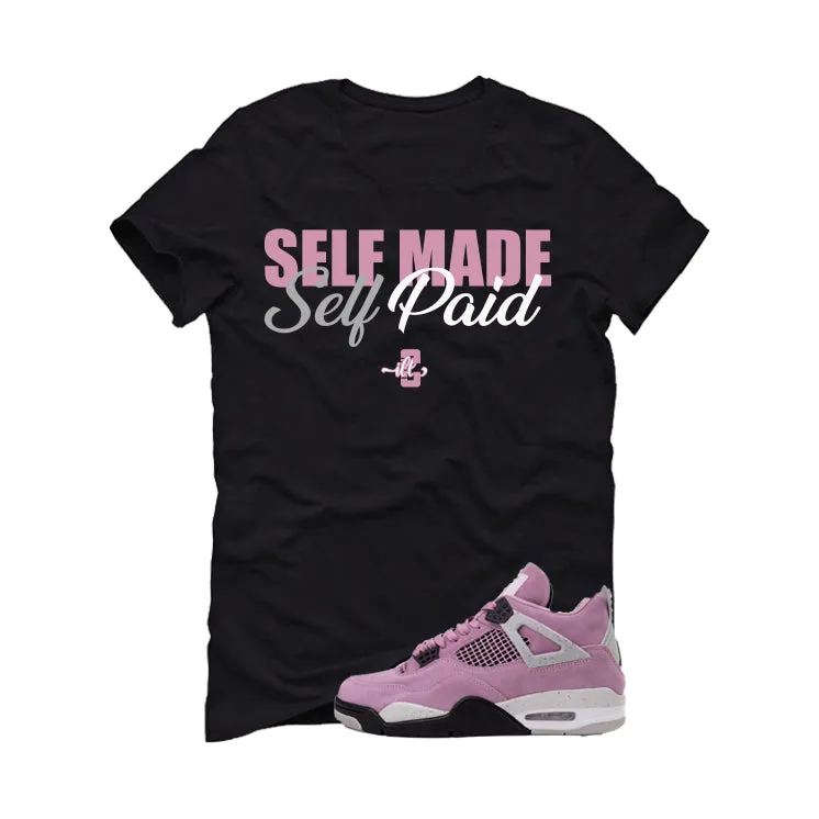 Air Jordan 4 WMNS Orchid Black T-Shirt (Self Made Self Paid)| illcurrency