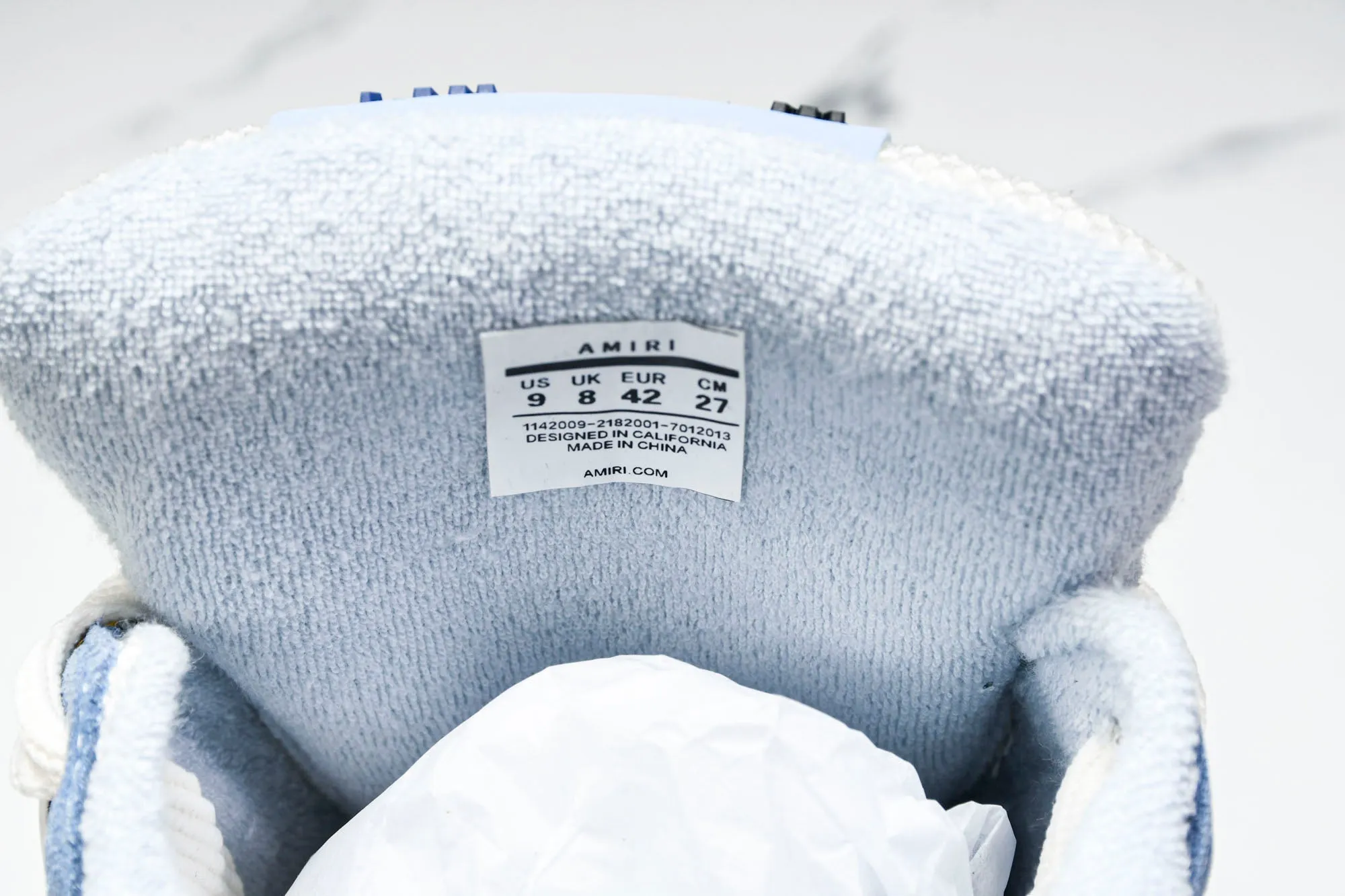 Amiri MA-1 Sneaker 'White Blue'