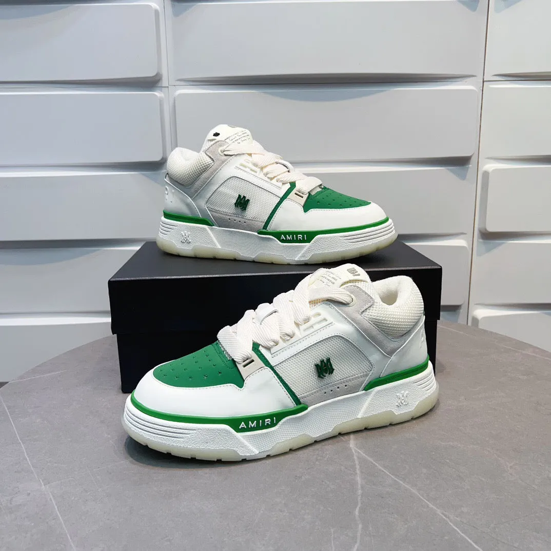 AMR MA-1 Green and White Sneakers-138