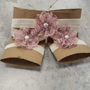 ANA BANDANA'S -HANDMADE HEADBAND WITH MATCHING SHOES