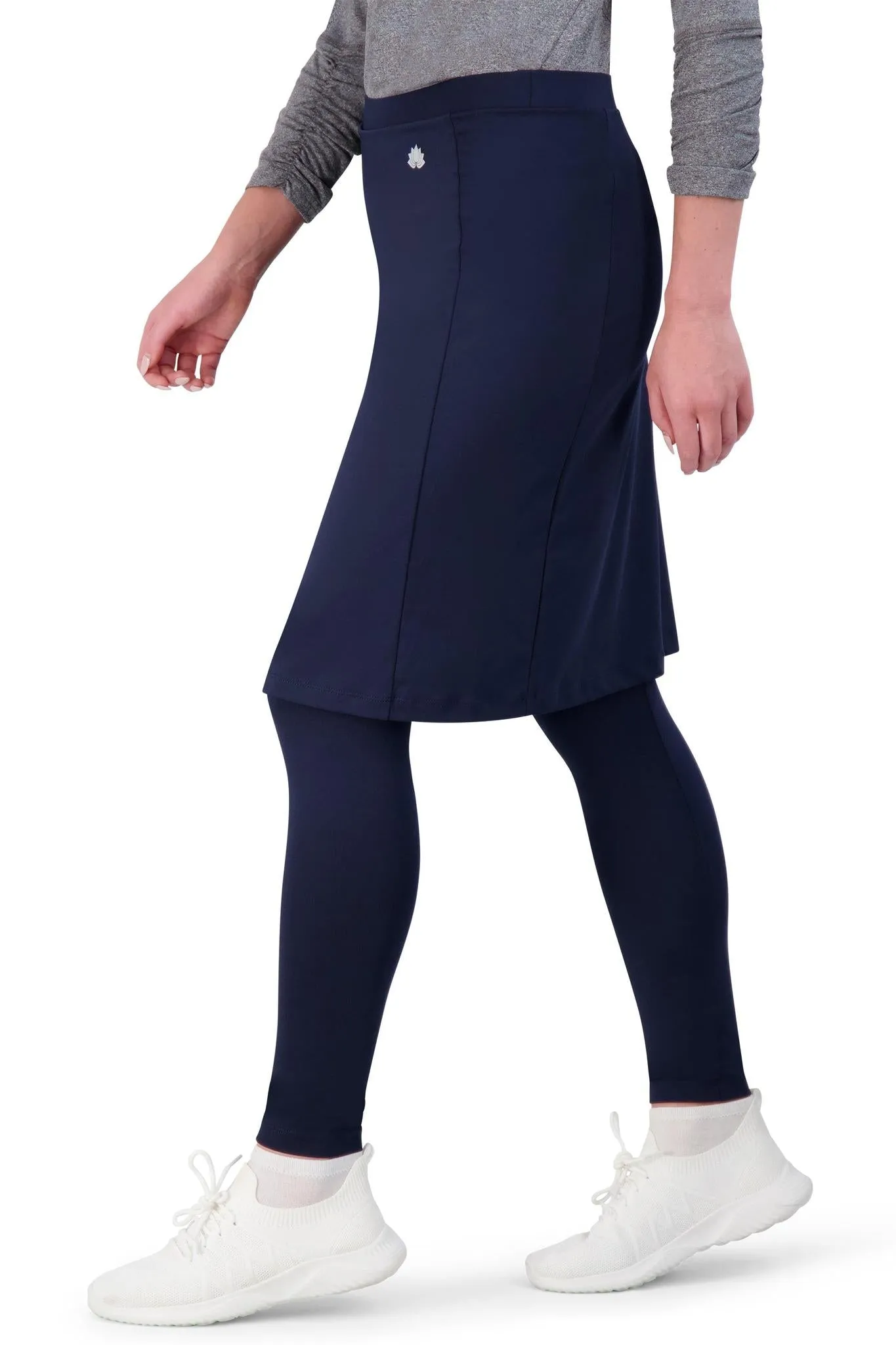 Ankle Fit Snoga Athletic Skirt in Navy Blazer