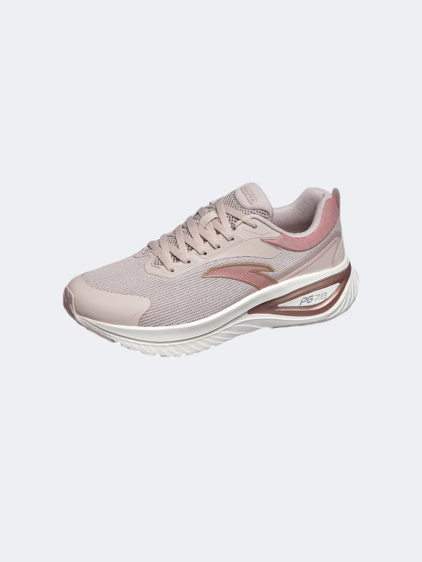 Anta Journey Pg7 8 Women Running Shoes Gre/Red/Rose Gold