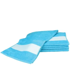 ARTG® SUBLI-Me® sport towel | Aqua Blue