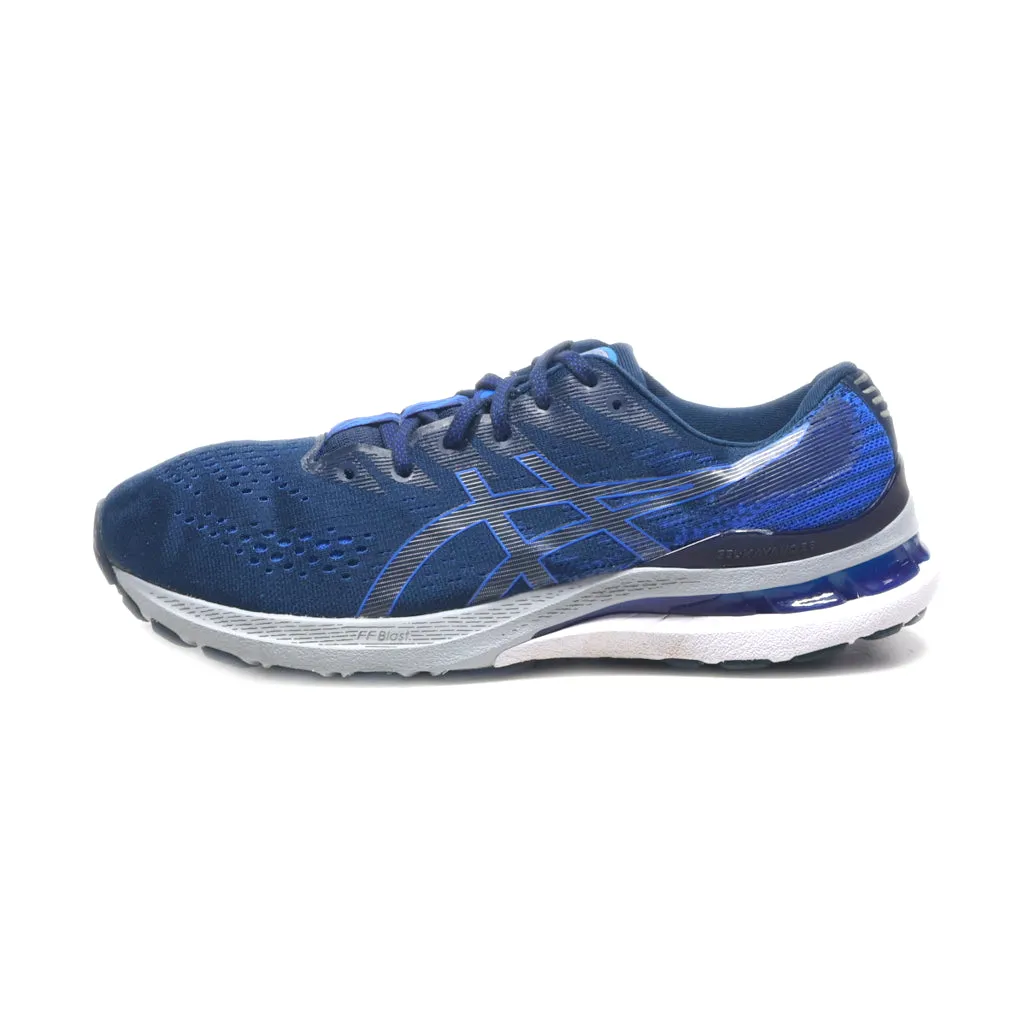 Asics Gel Kayano 28 Sport Shoes Fabric Blue Colour For Men