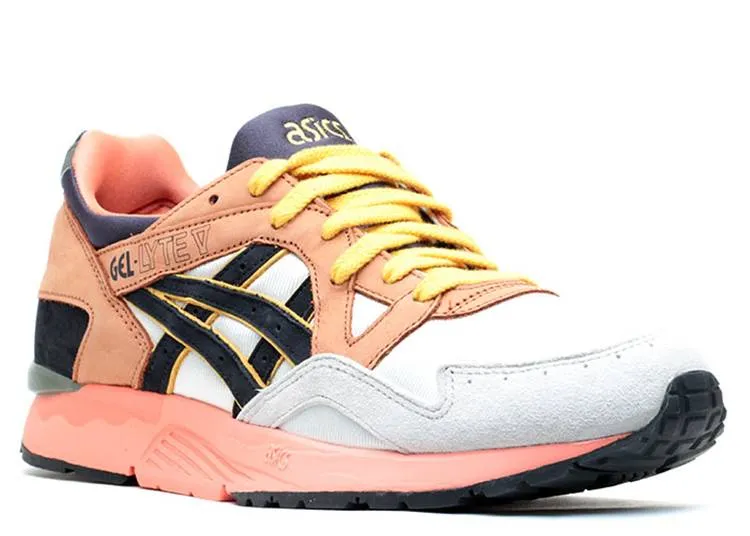 ASICS UBIQ X GEL LYTE 5 'MIDNIGHT BLOOM' sneakers, white