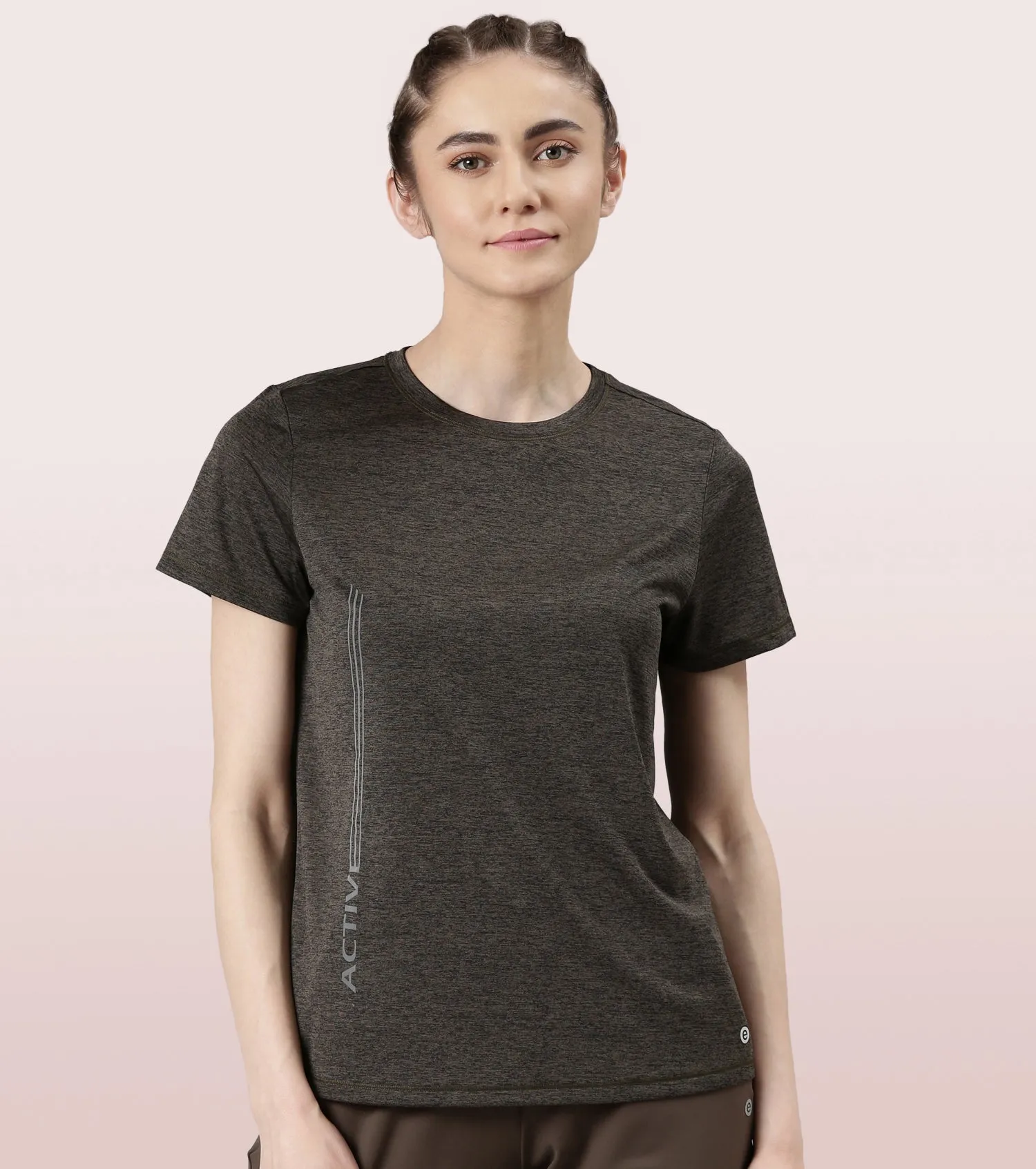 Athleisure- A309
BASIC WORKOUT CREW TEE | DRY FIT CREW NECK ACTIVEWEAR TEE
RELAXED FIT | REGULAR LENGTH