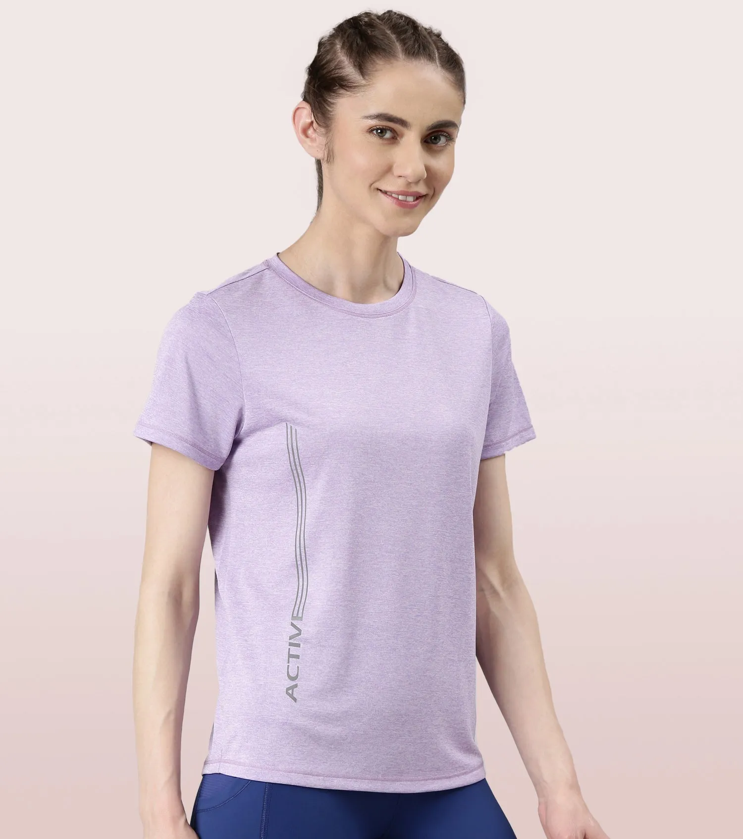 Athleisure- A309
BASIC WORKOUT CREW TEE | DRY FIT CREW NECK ACTIVEWEAR TEE
RELAXED FIT | REGULAR LENGTH