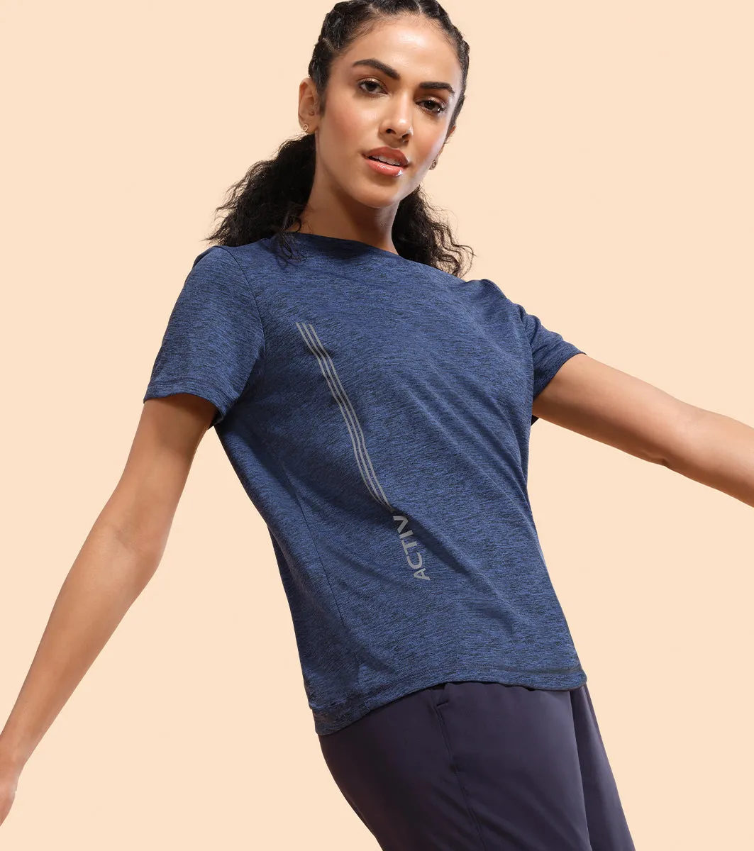 Athleisure- A309
BASIC WORKOUT CREW TEE | DRY FIT CREW NECK ACTIVEWEAR TEE
RELAXED FIT | REGULAR LENGTH