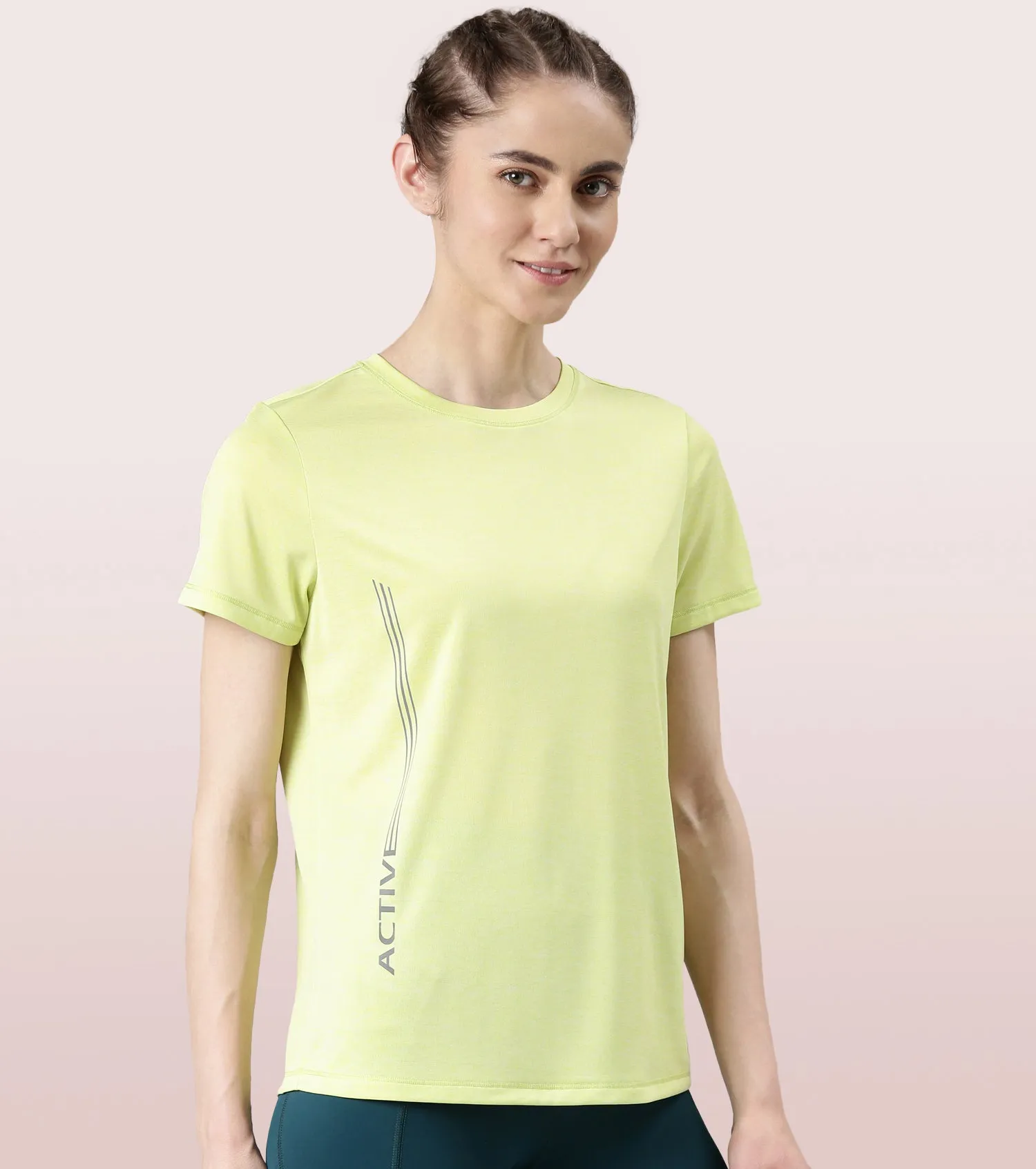 Athleisure- A309
BASIC WORKOUT CREW TEE | DRY FIT CREW NECK ACTIVEWEAR TEE
RELAXED FIT | REGULAR LENGTH