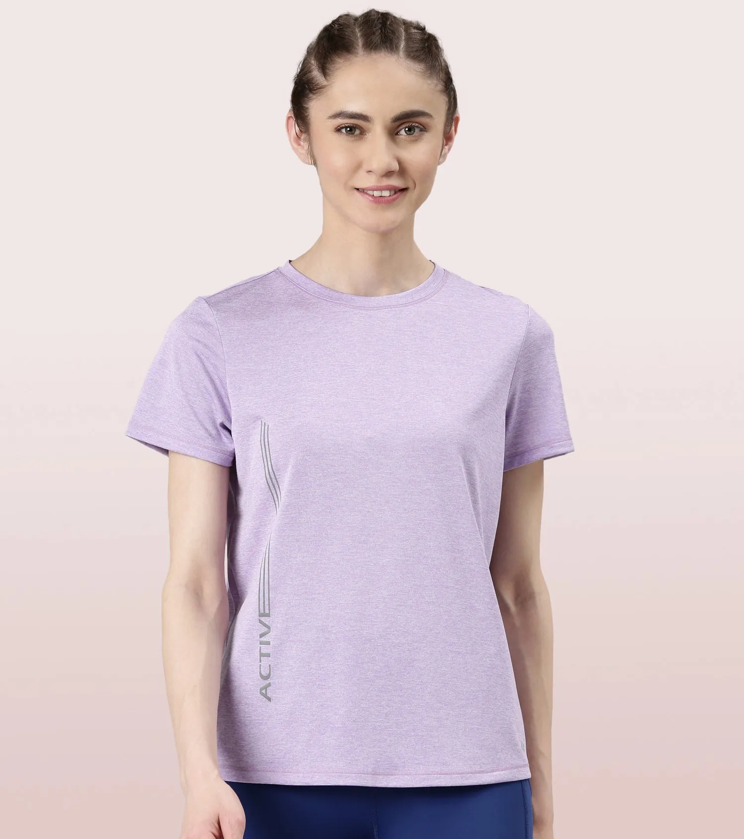 Athleisure- A309
BASIC WORKOUT CREW TEE | DRY FIT CREW NECK ACTIVEWEAR TEE
RELAXED FIT | REGULAR LENGTH