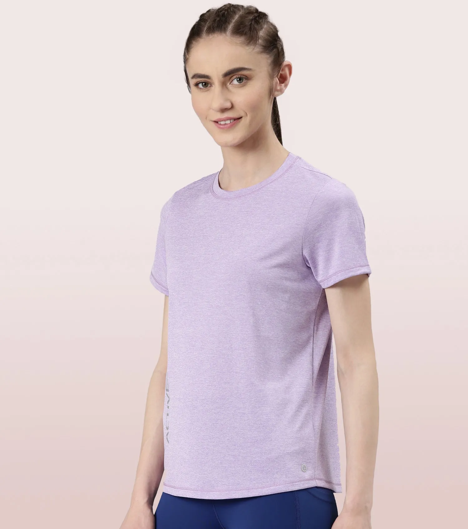 Athleisure- A309
BASIC WORKOUT CREW TEE | DRY FIT CREW NECK ACTIVEWEAR TEE
RELAXED FIT | REGULAR LENGTH